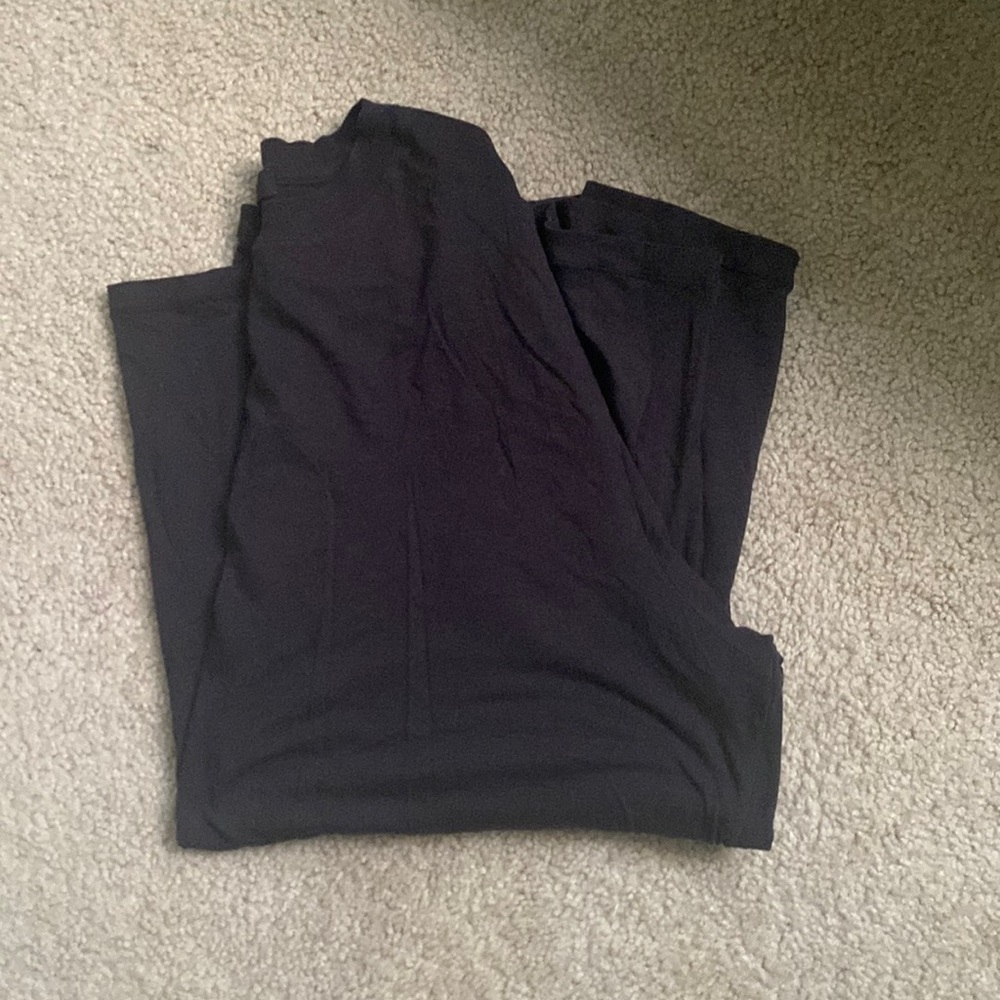 SKIMS Black Long Sleeve Tee